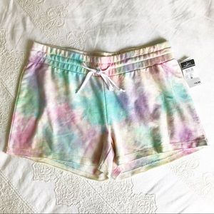 BOUTIQUE Cotton Candy Tie Dye Shorts